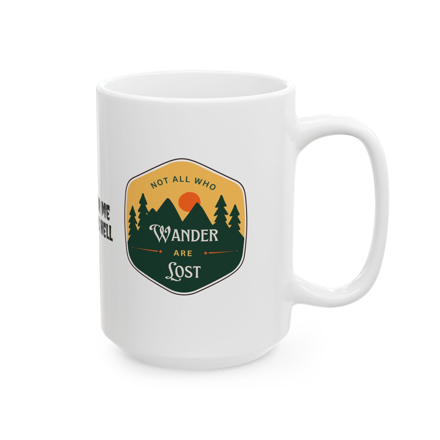 Lost Ceramic Mug, (15oz)