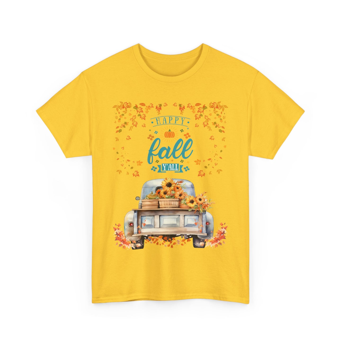 Happy Fall Heavy Cotton Tee