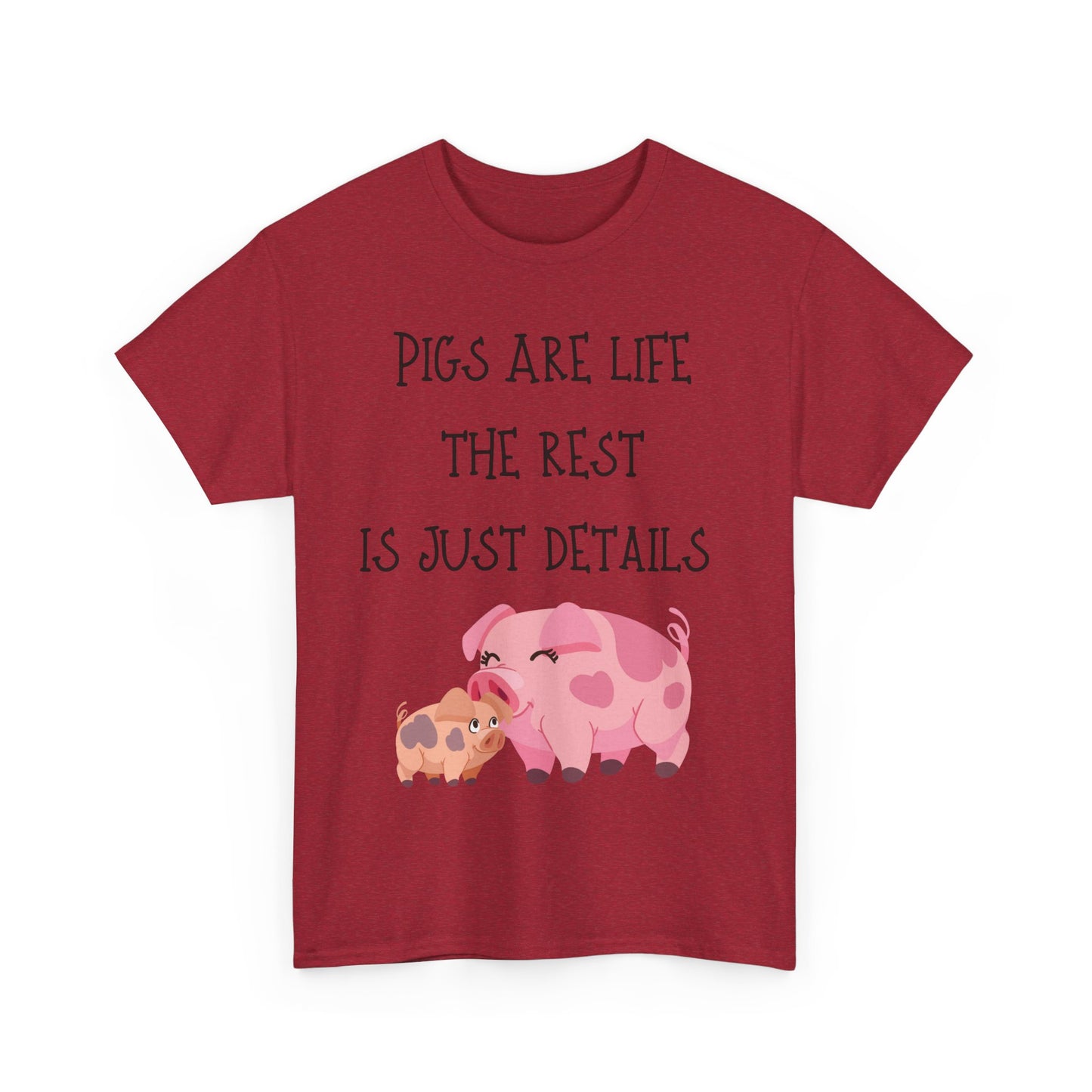 Pigs are Unisex Heavy Cotton Tee