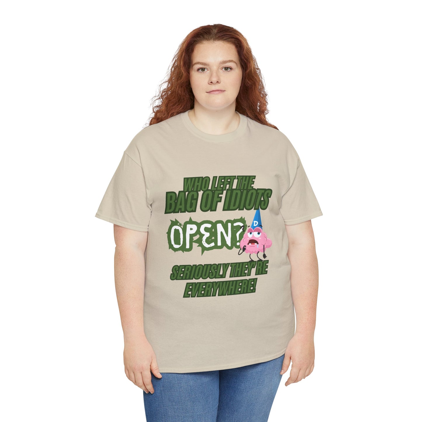 Open Bag Unisex Heavy Cotton Tee
