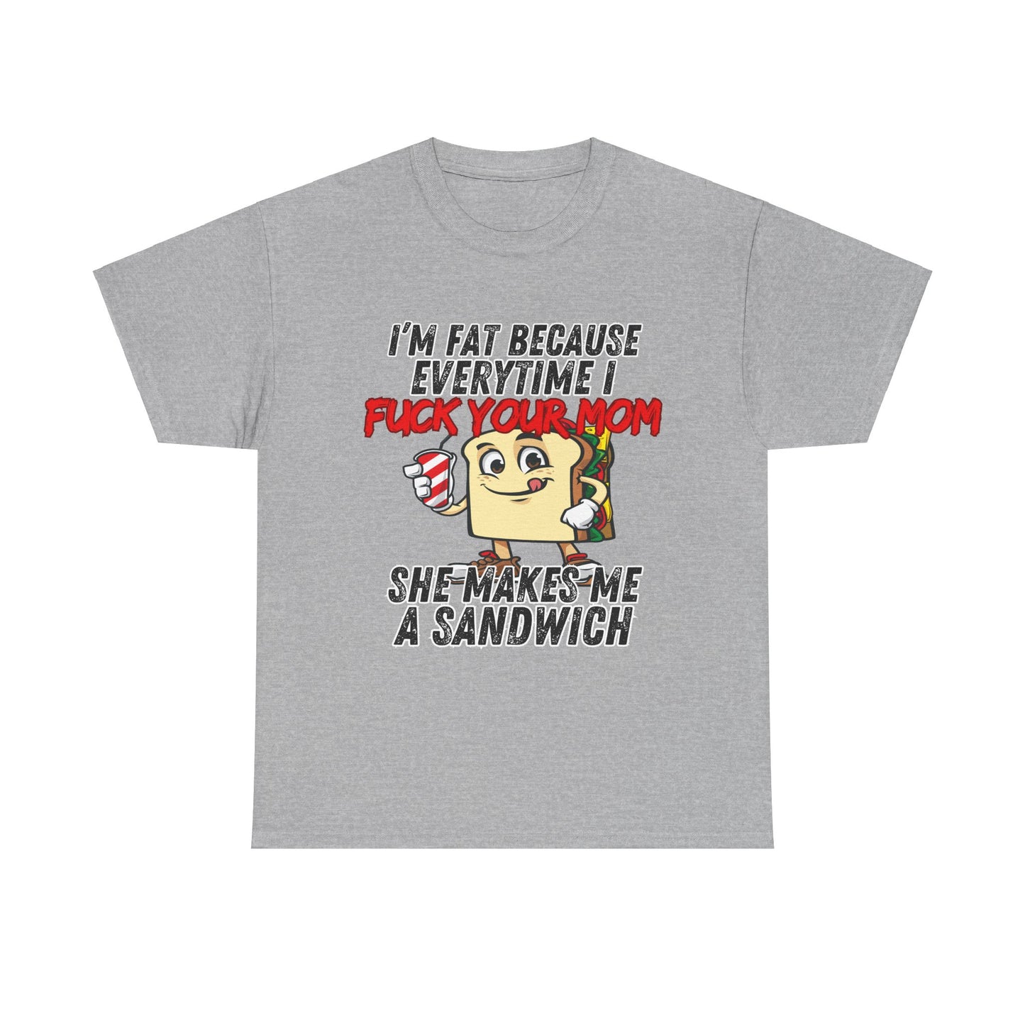 I'm Fat Unisex Heavy Cotton Tee
