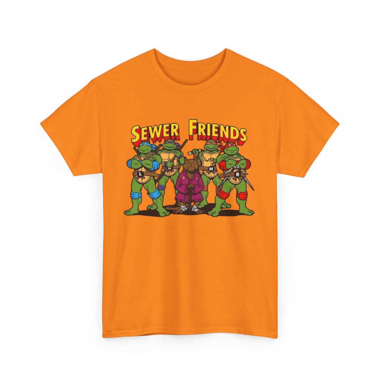 Sewer Friends Unisex Heavy Cotton Tee