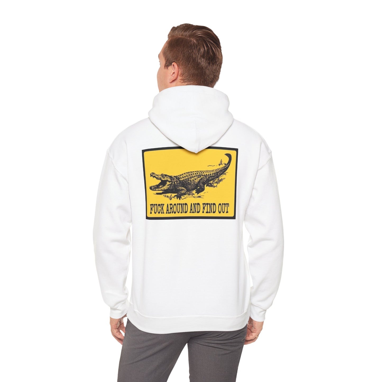 FAFO Gator Unisex Heavy Blend™ Hooded Sweatshirt