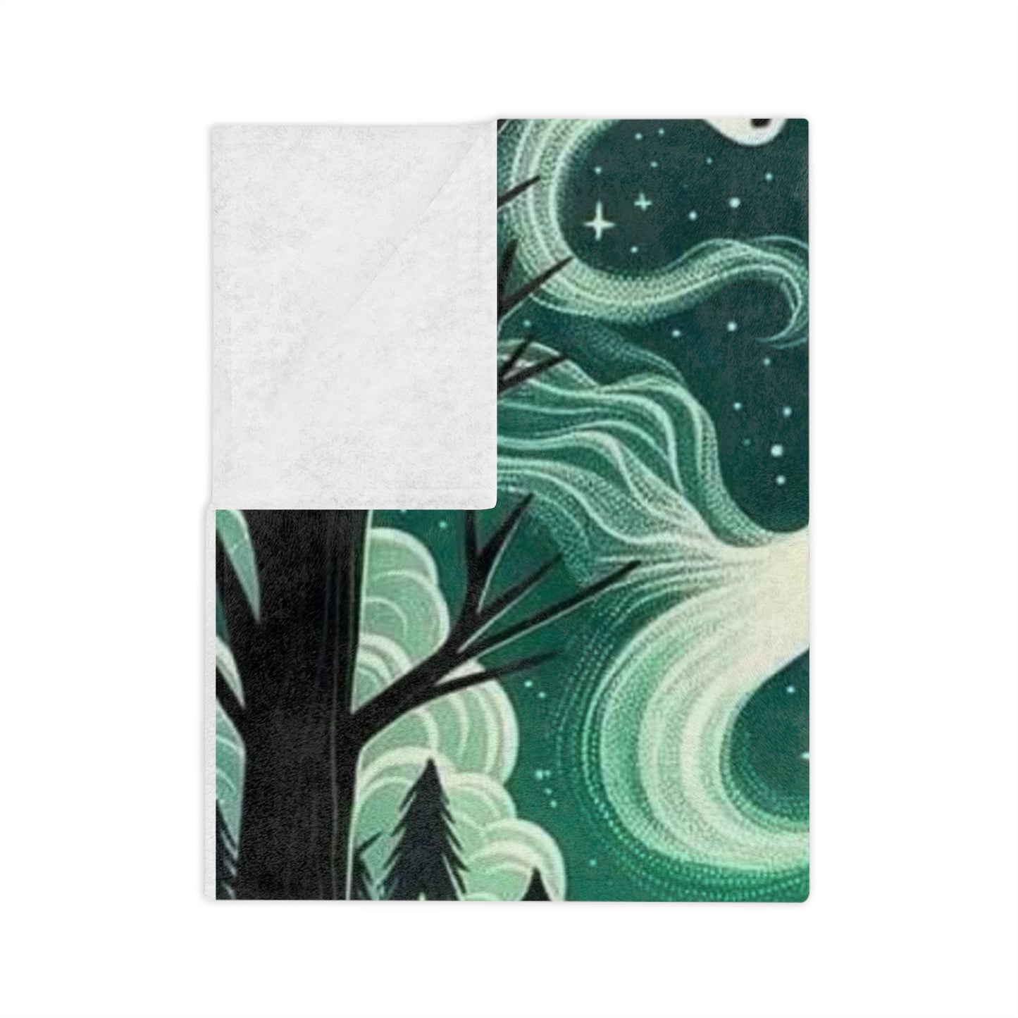 Spirited Cats Velveteen Microfiber Blanket