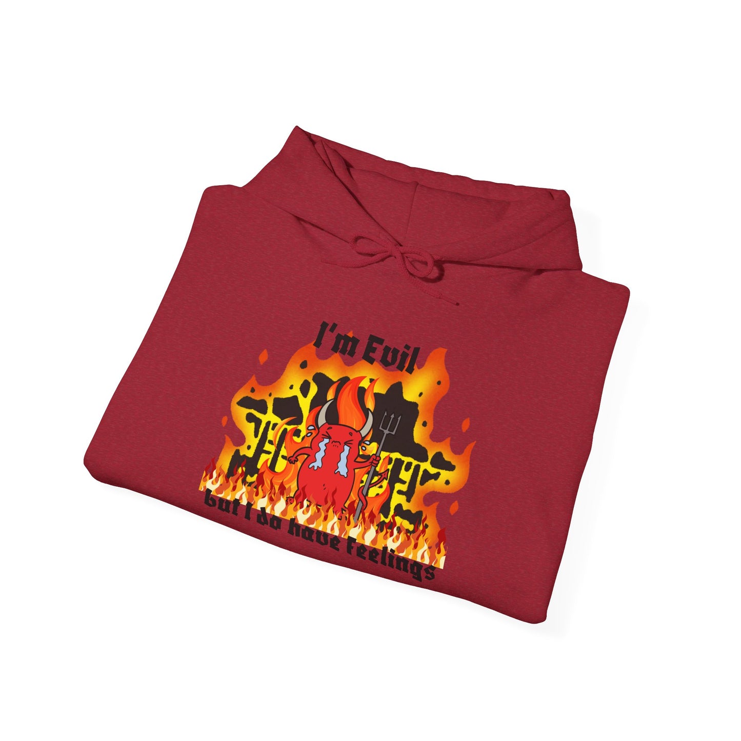 I'm evil Unisex Heavy Blend™ Hooded Sweatshirt