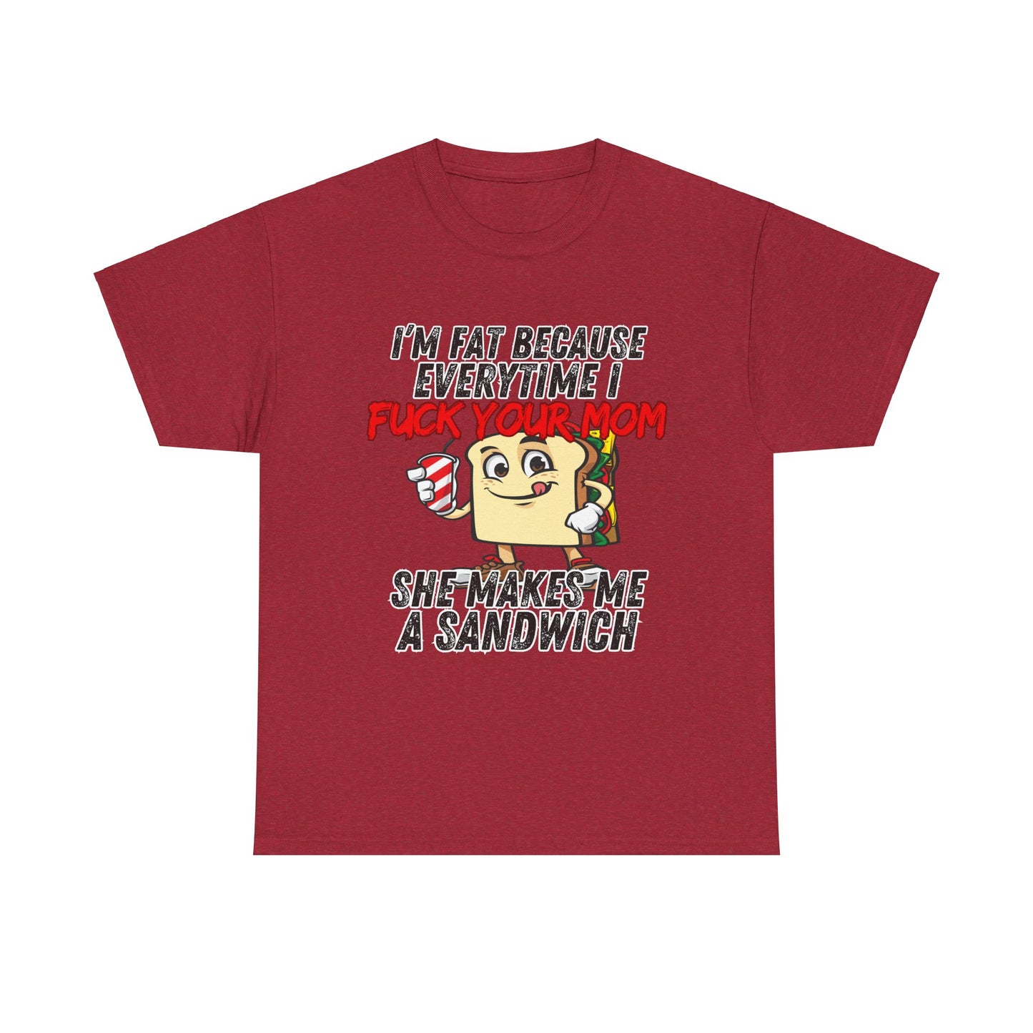 I'm Fat Unisex Heavy Cotton Tee