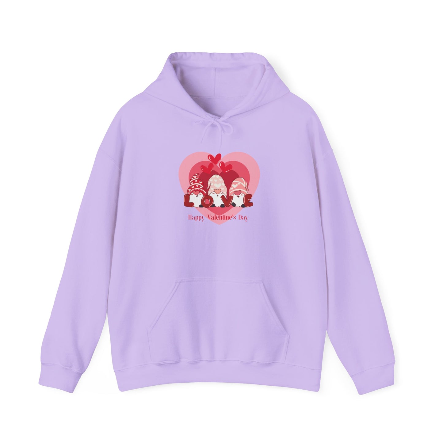 Valentines Gnome Unisex Heavy Blend™ Hooded Sweatshirt