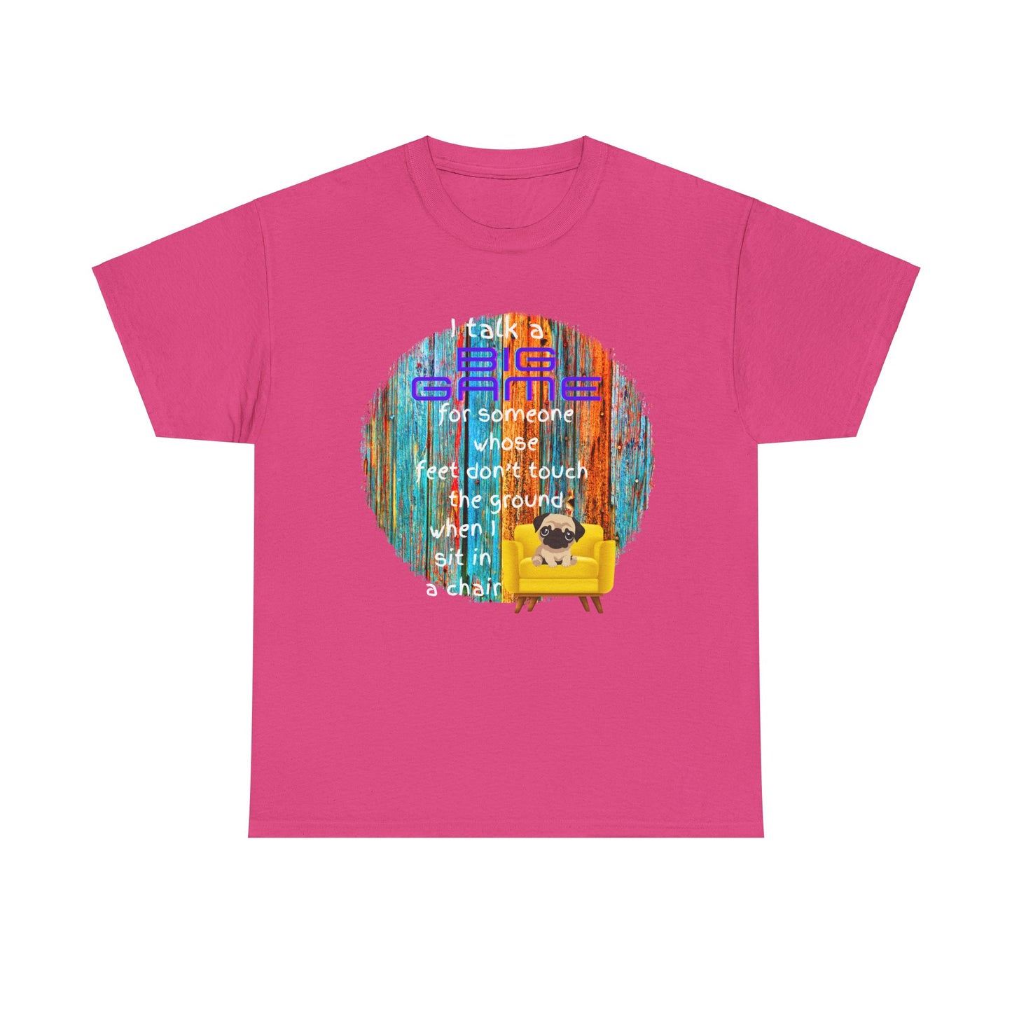 I Talk a Big Game Unisex Heavy Cotton Tee