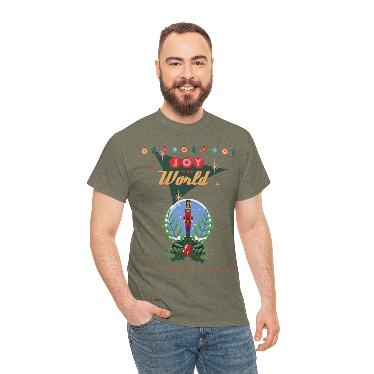 Joy to the World Unisex Heavy Cotton Tee