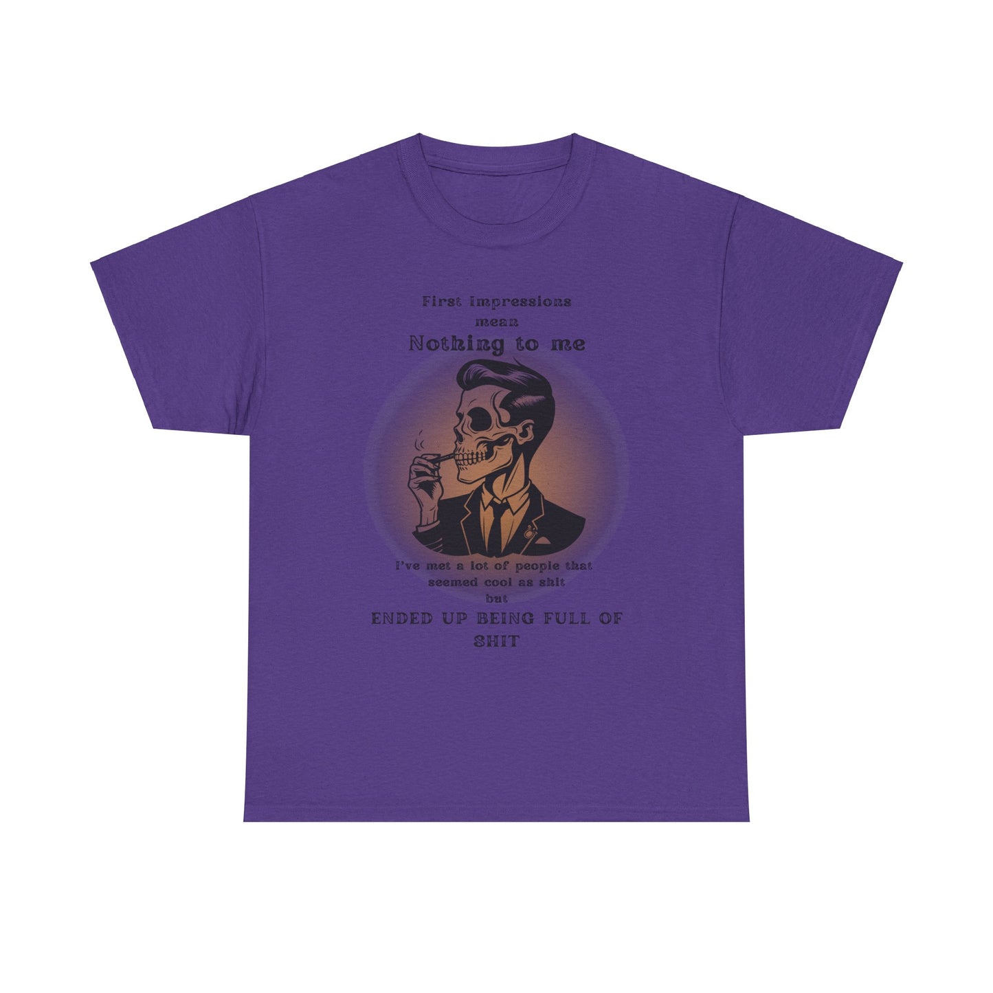 First Impressions Unisex Heavy Cotton Tee