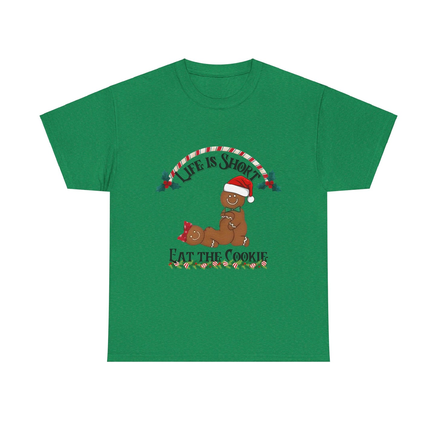 Life is Short Unisex Heavy Cotton Tee