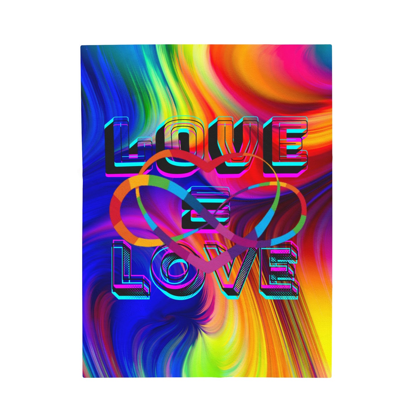 Love Velveteen Plush Blanket