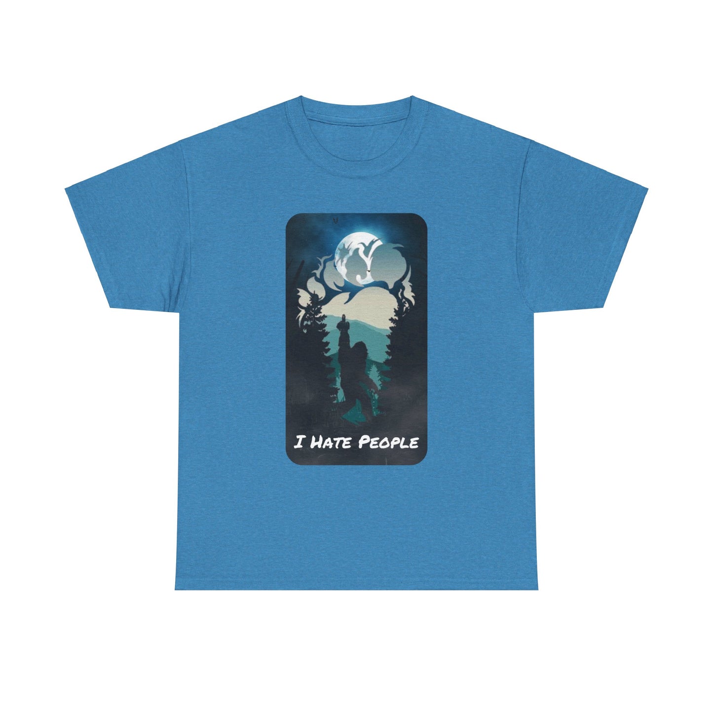 I Hate People Unisex Heavy Cotton Tee