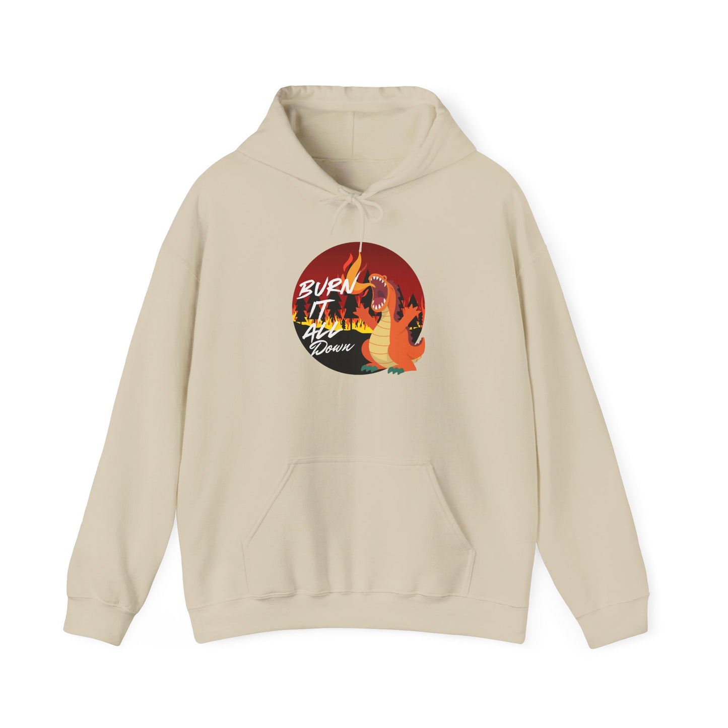Burn It Unisex Heavy Blend™ Hooded Sweatshirt
