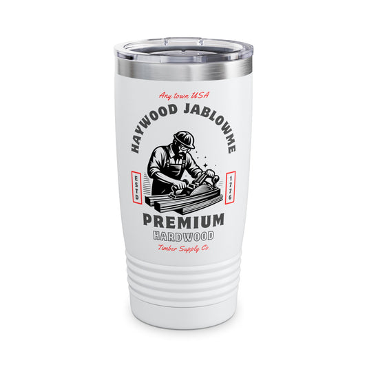 Premium Hardwood 20oz Ringneck Tumbler