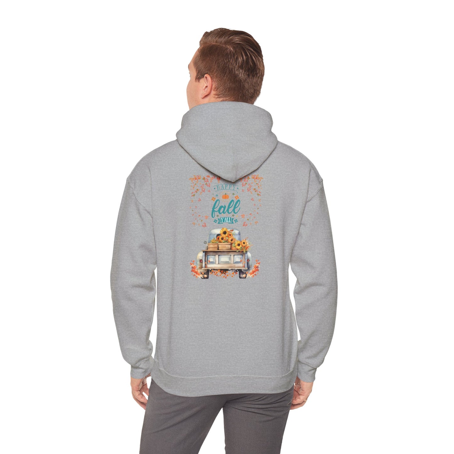 Happy Fall Unisex Heavy Blend™ Hooded Sweatshirt