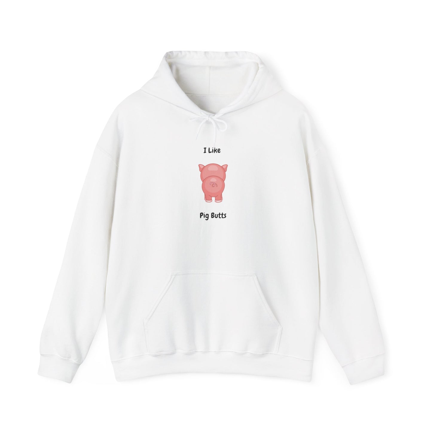 I Like Pig Butts Unisex Heavy Blend™ Hooded Sweatshirt