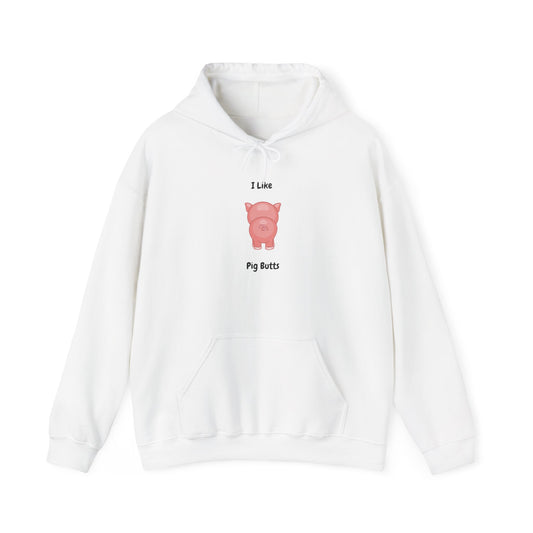I Like Pig Butts Unisex Heavy Blend™ Hooded Sweatshirt