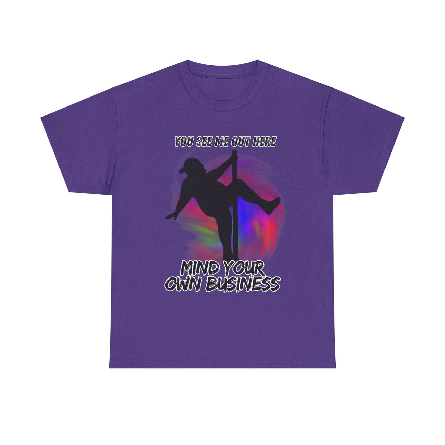 Mind Your Business Unisex Heavy Cotton Tee