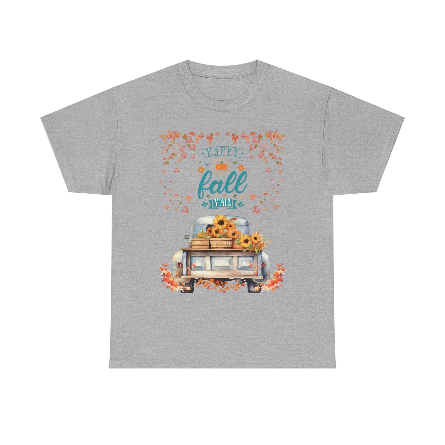 Happy Fall Heavy Cotton Tee
