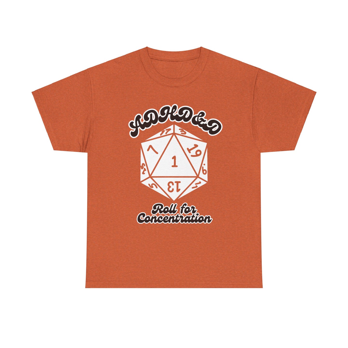 ADHD&D Unisex Heavy Cotton Tee