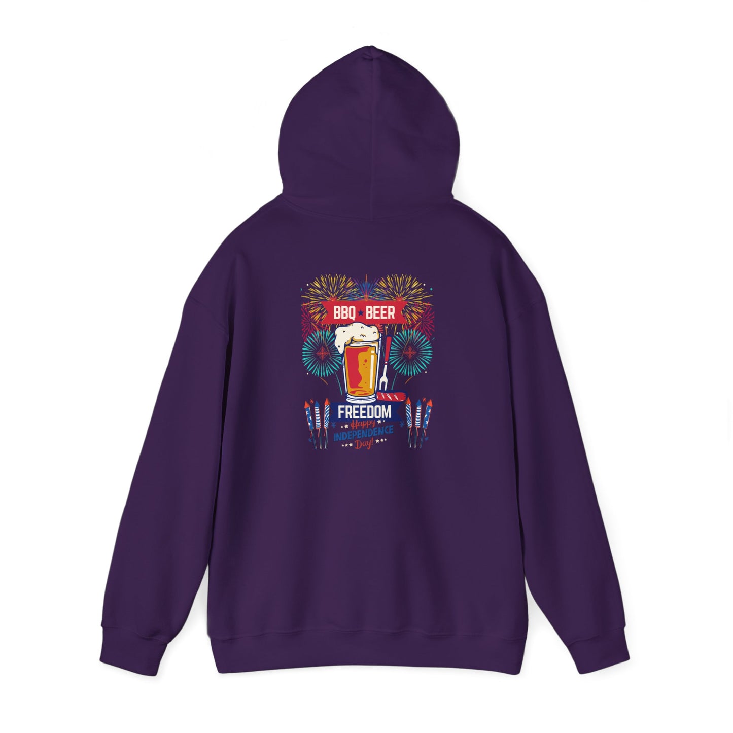 BBQ Beer Unisex Heavy Blend™ Hooded Sweatshirt