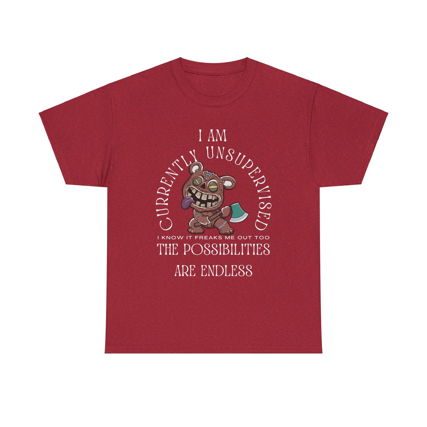 Unsupervised Unisex Heavy Cotton Tee