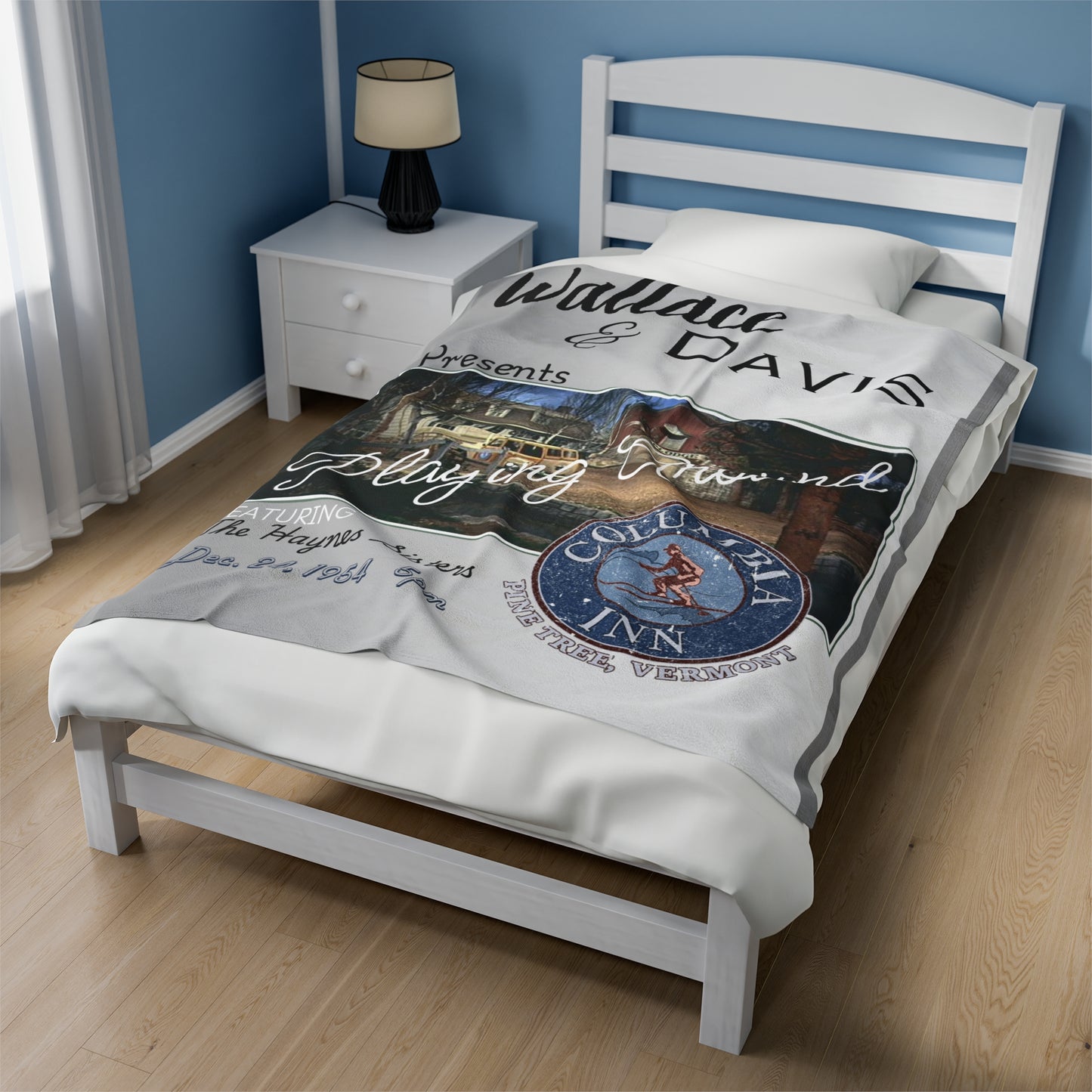 Wallace and Davis Velveteen Plush Blanket