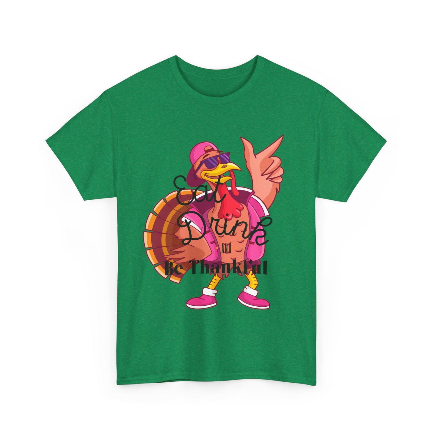 Eat Drink Unisex Heavy Cotton Tee
