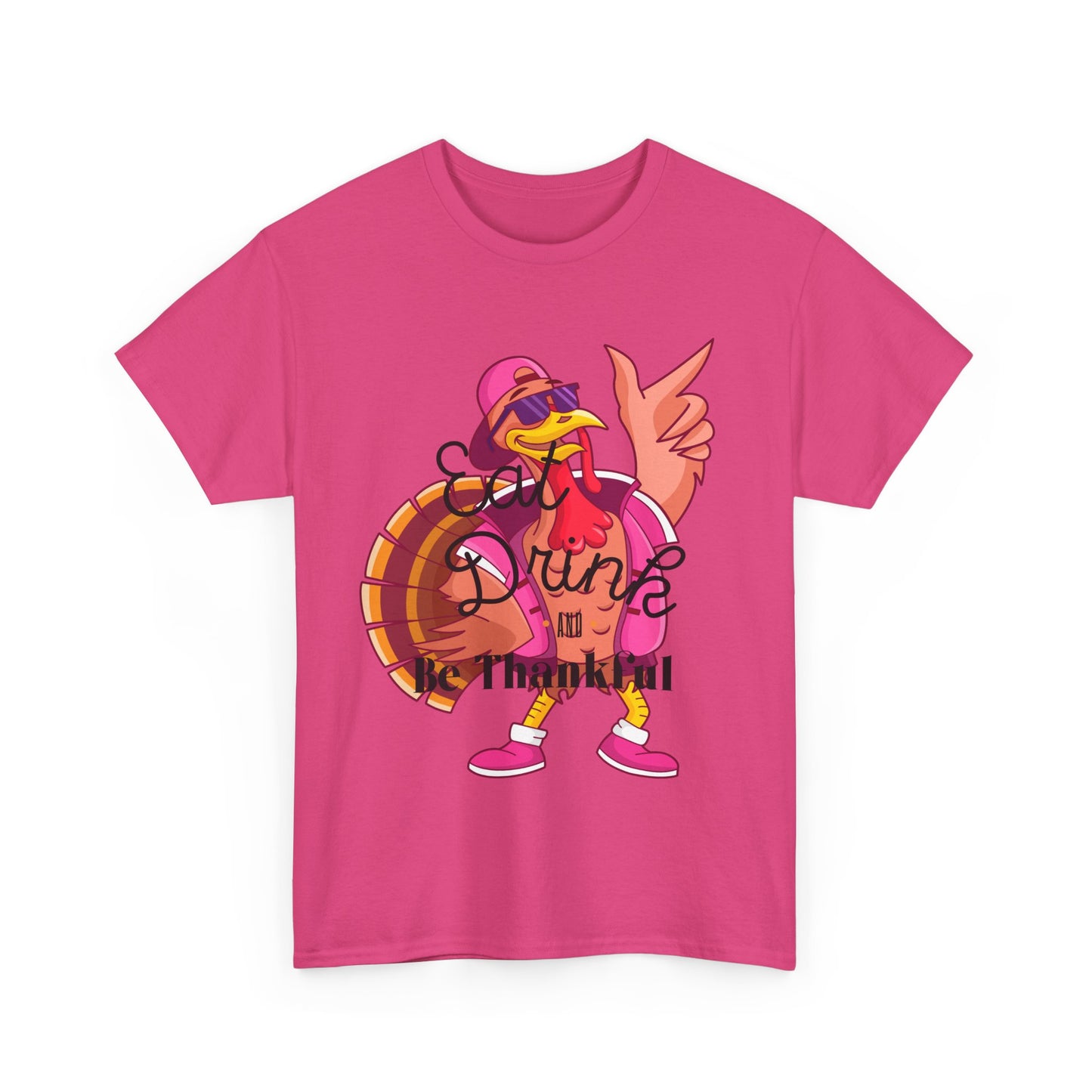 Eat Drink Unisex Heavy Cotton Tee