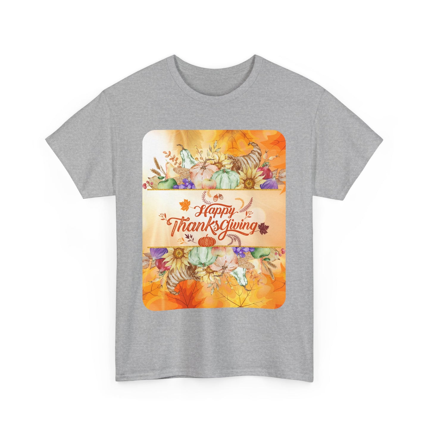 Thanksgiving Unisex Heavy Cotton Tee