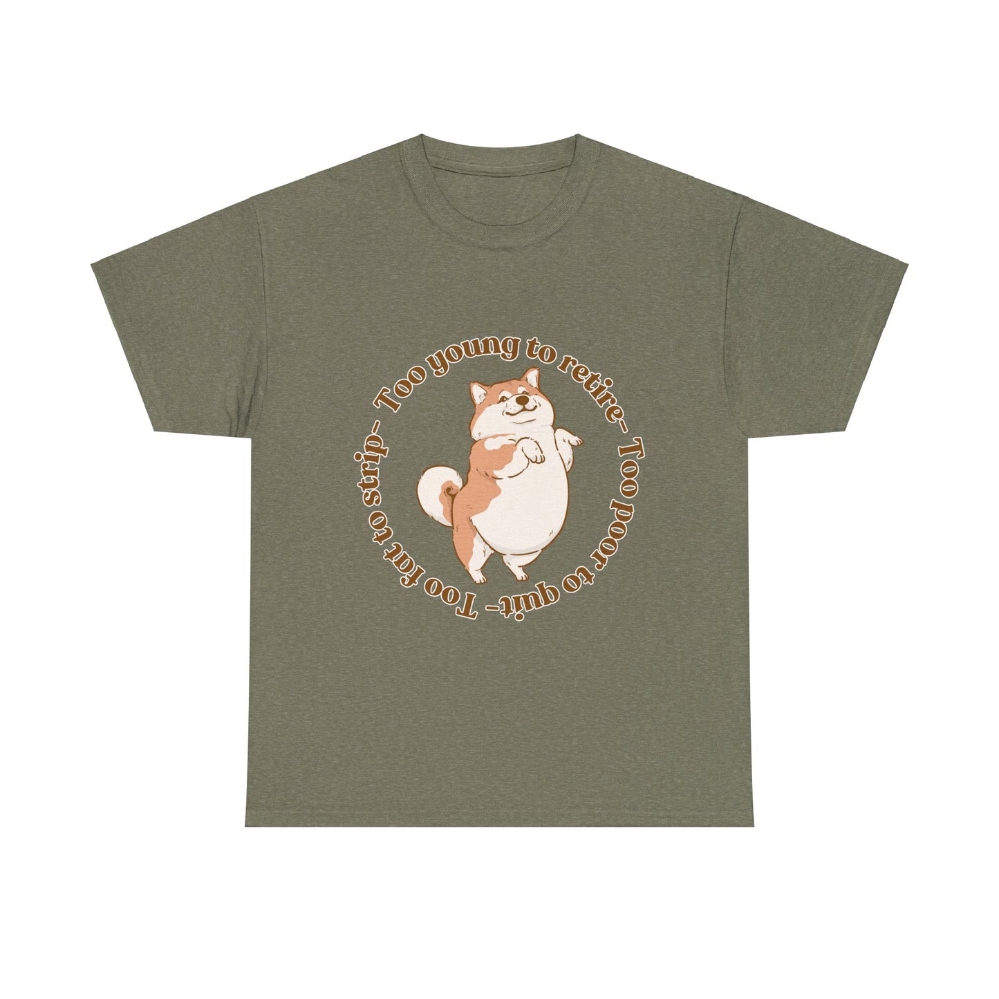 Too Young Unisex Heavy Cotton Tee