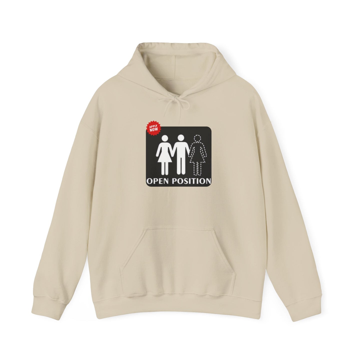 Open Position 2 Unisex Heavy Blend™ Hooded Sweatshirt