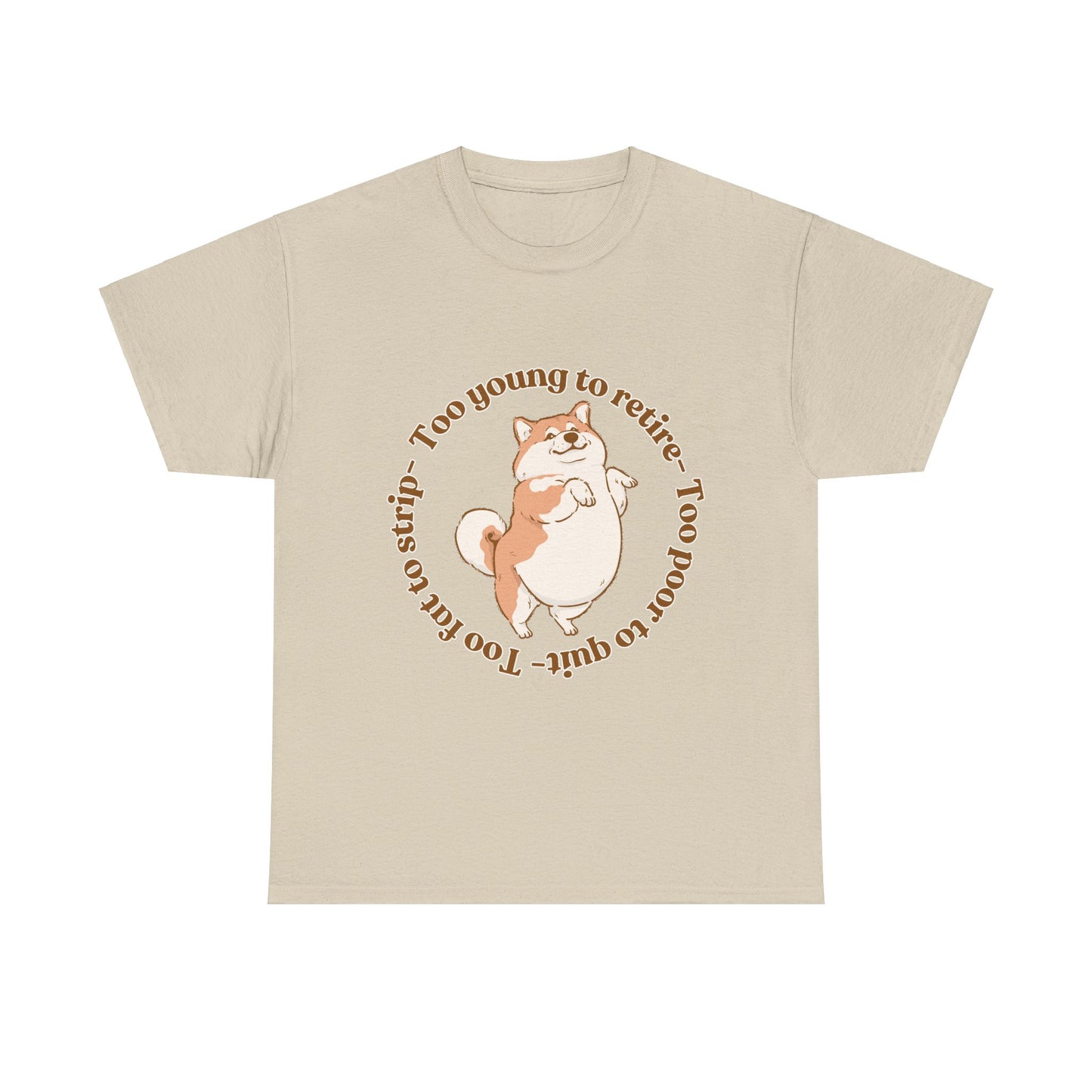 Too Young Unisex Heavy Cotton Tee