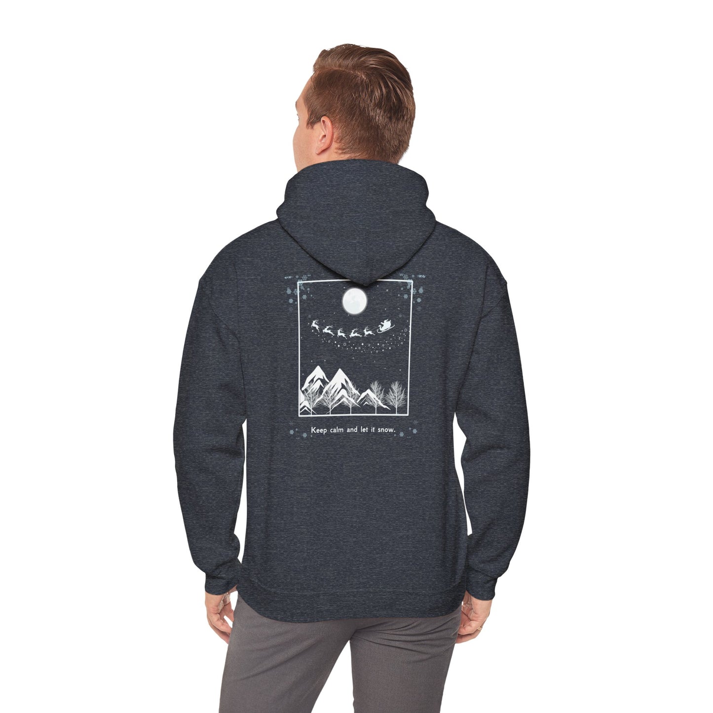 Let it Snow Unisex Heavy Blend™ Hooded Sweatshirt