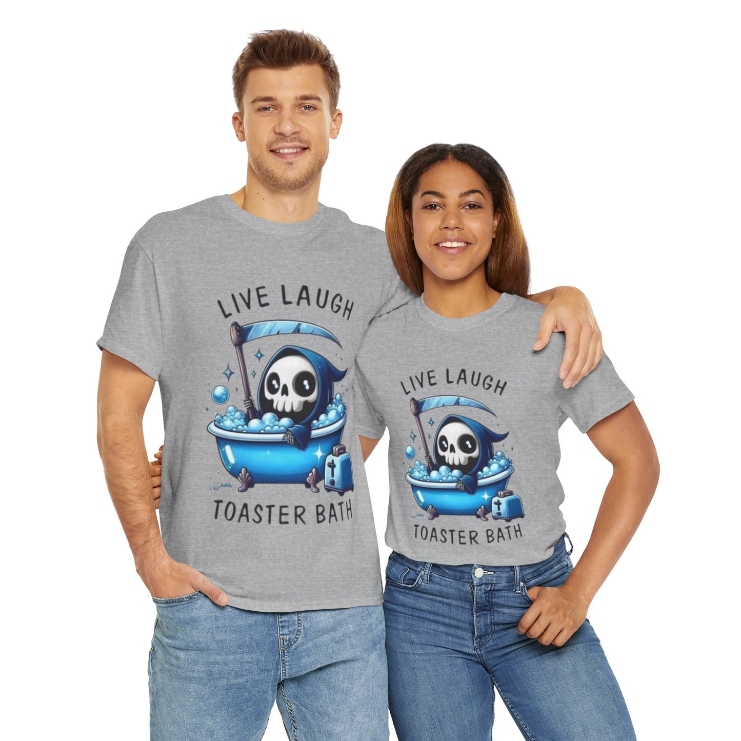 Live Laugh Unisex Heavy Cotton Tee