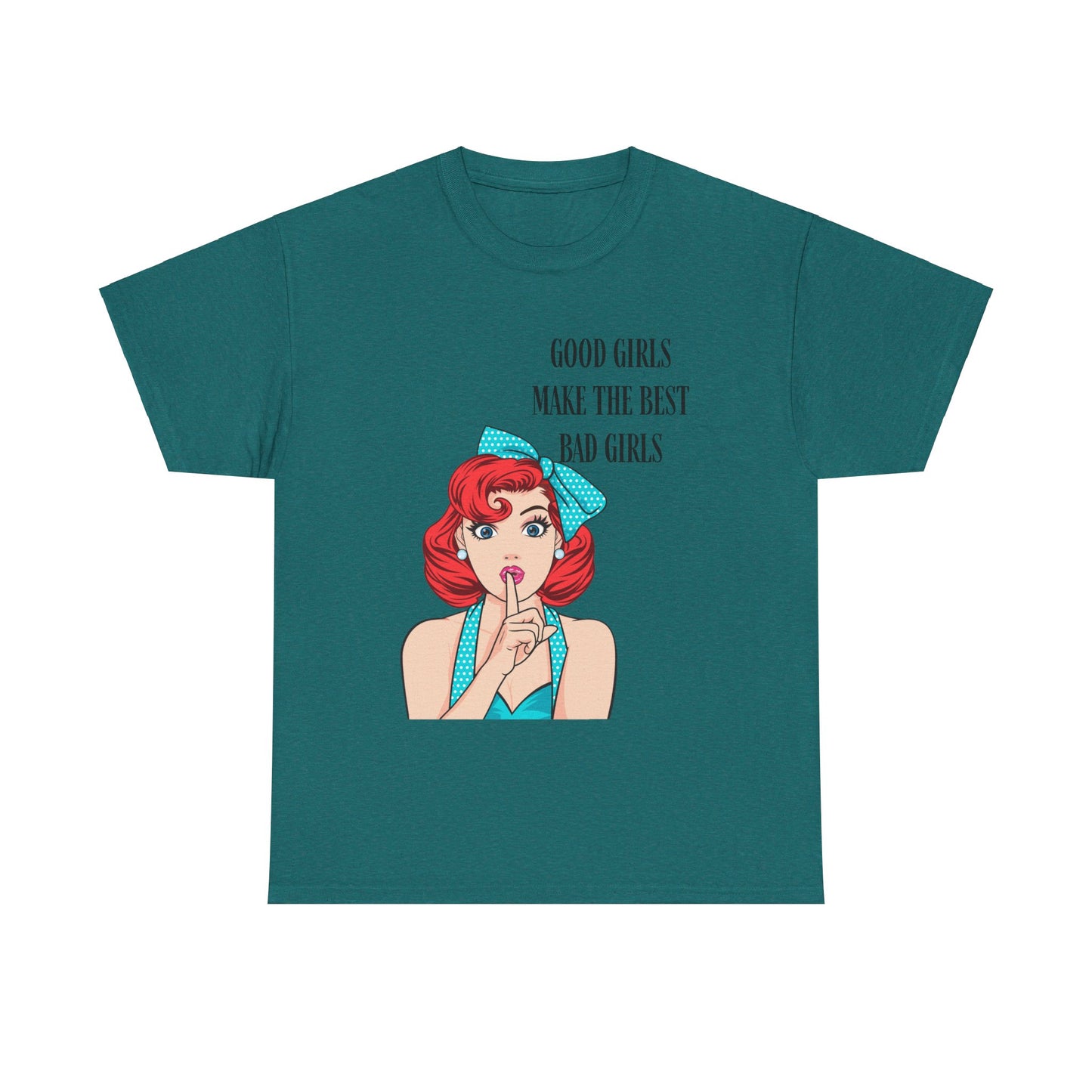 Good Girls Make Unisex Heavy Cotton Tee