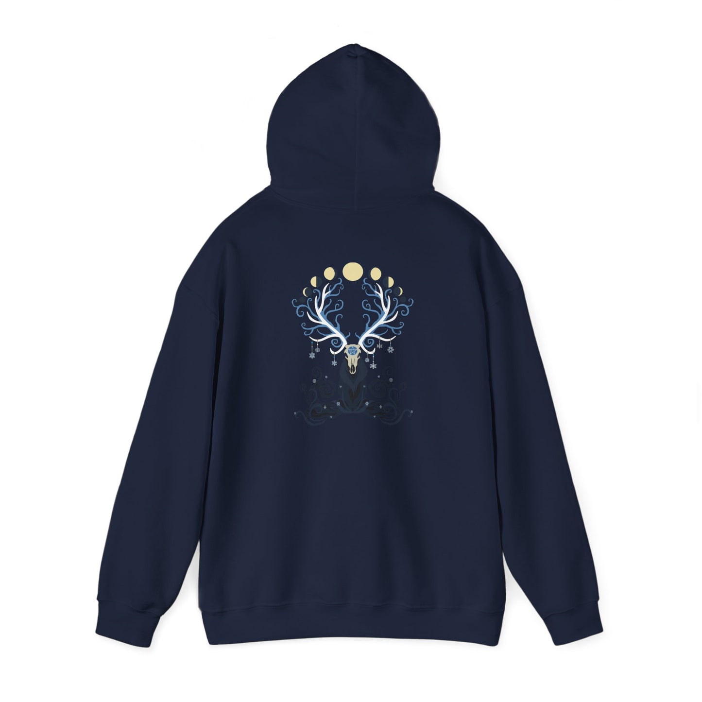 Deer Moon Unisex Heavy Blend™ Hooded Sweatshirt