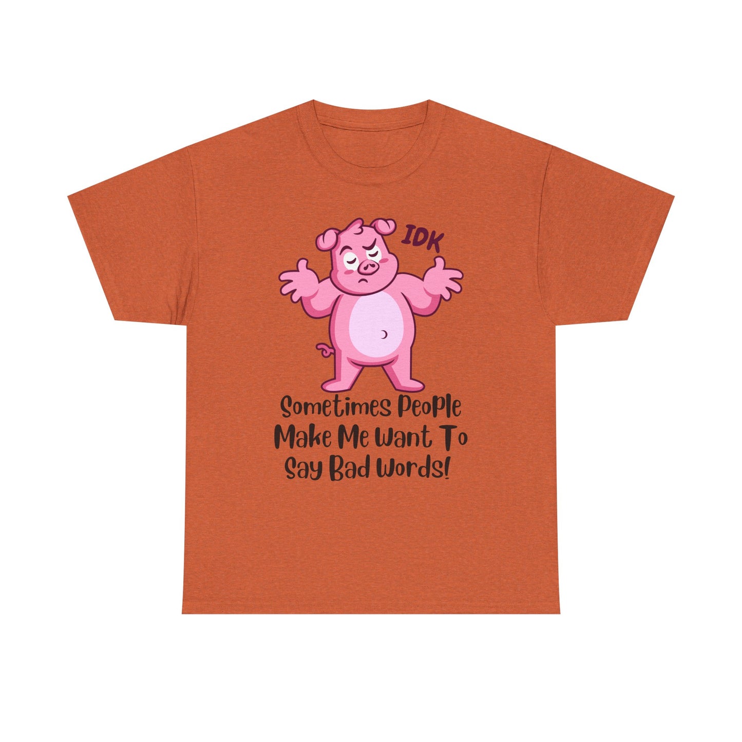 Bad Words Unisex Heavy Cotton Tee
