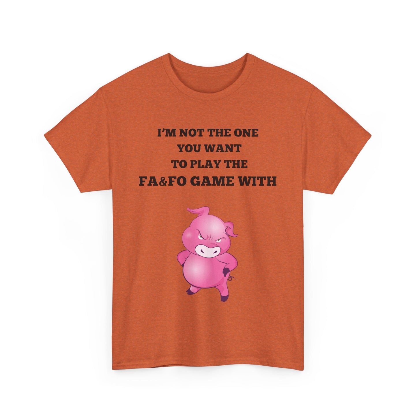 I'm Not The One To Play Unisex Heavy Cotton Tee