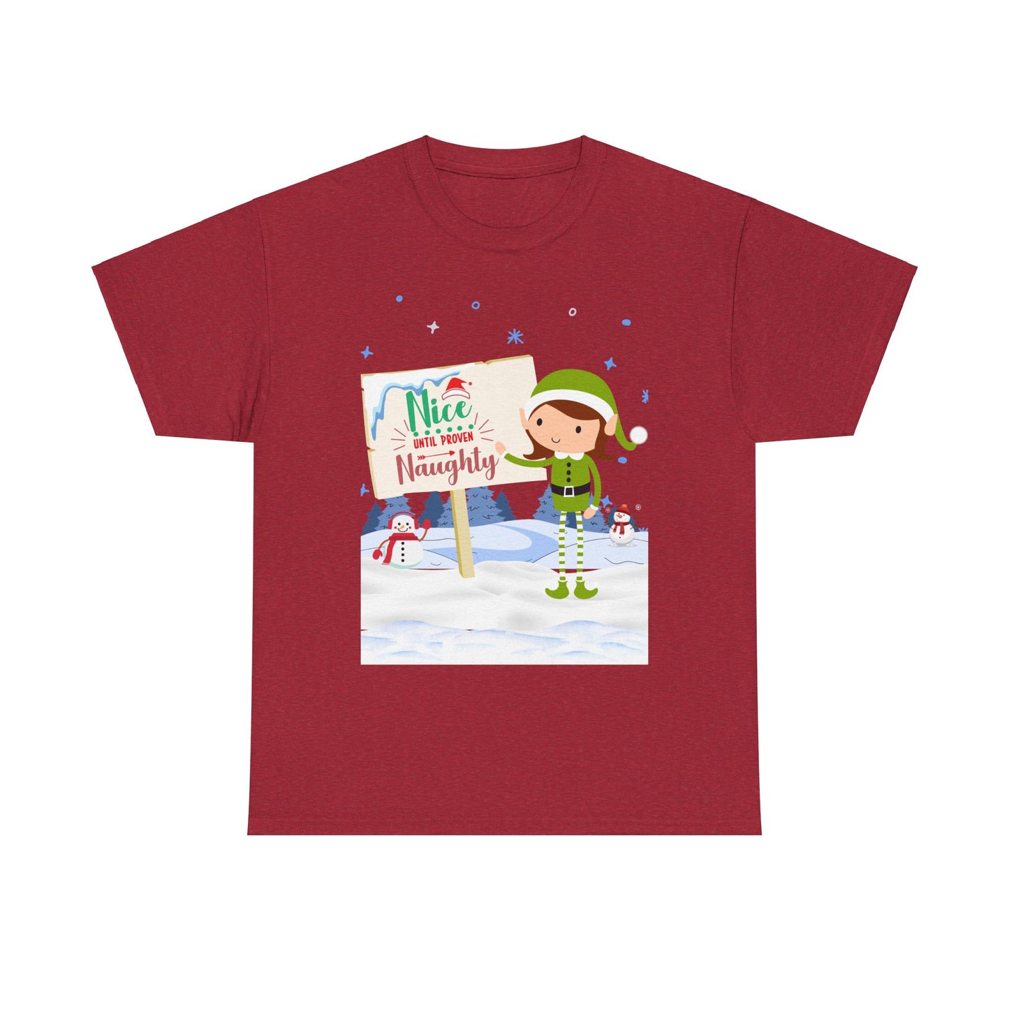 Nice until Unisex Heavy Cotton Tee