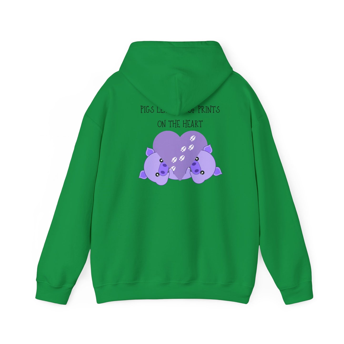 Pigs leave Unisex Heavy Blend™ Hooded Sweatshirt