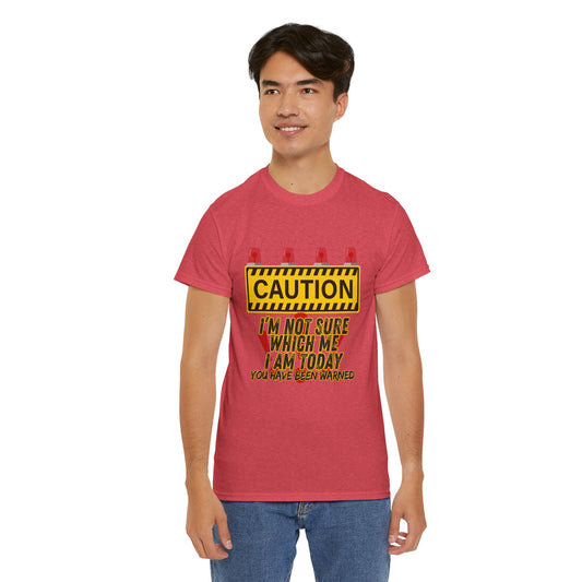 Not Sure Unisex Heavy Cotton Tee
