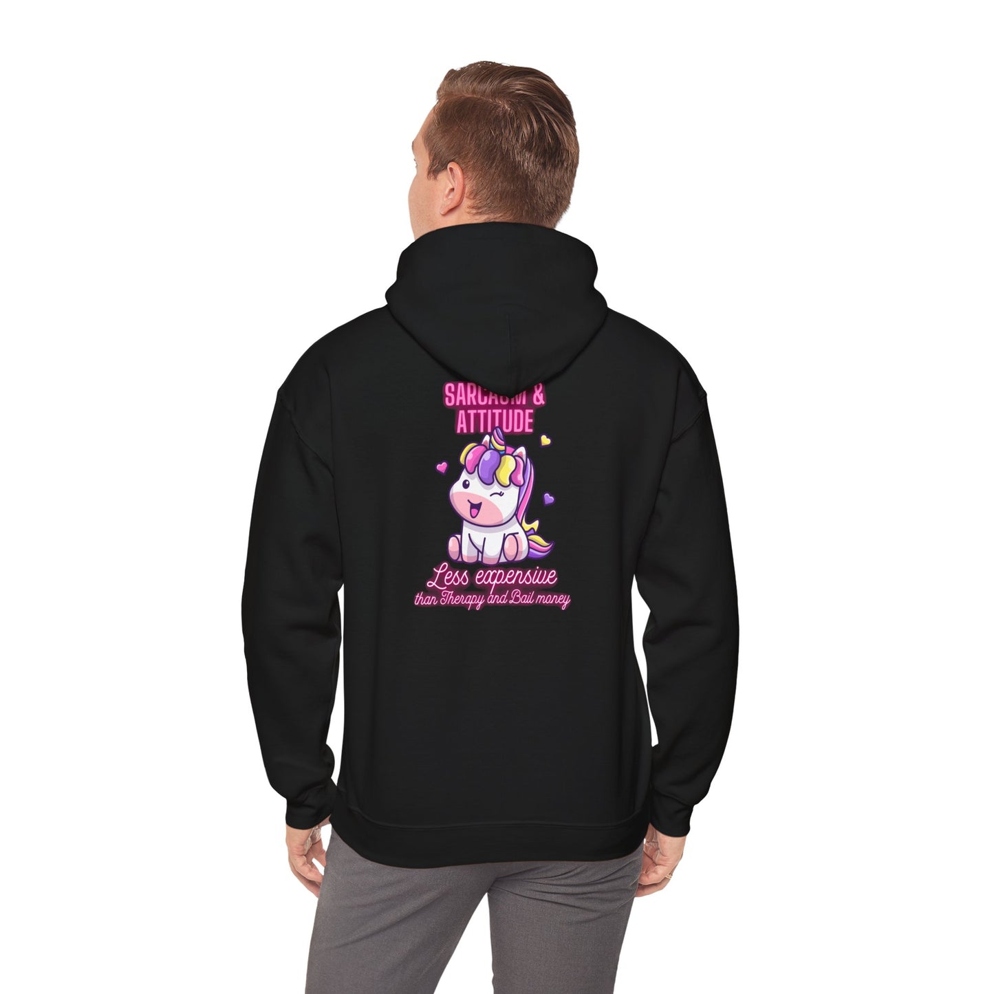 Sarcasm Unisex Heavy Blend™ Hooded Sweatshirt