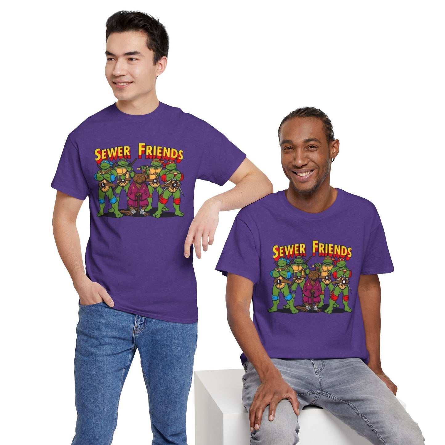 Sewer Friends Unisex Heavy Cotton Tee