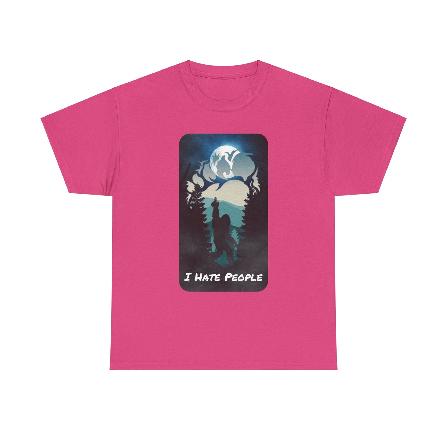 I Hate People Unisex Heavy Cotton Tee