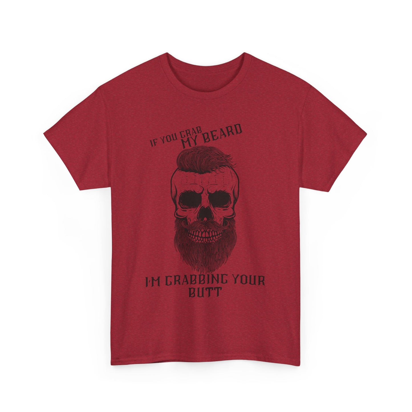 Grab My Beard Unisex Heavy Cotton Tee