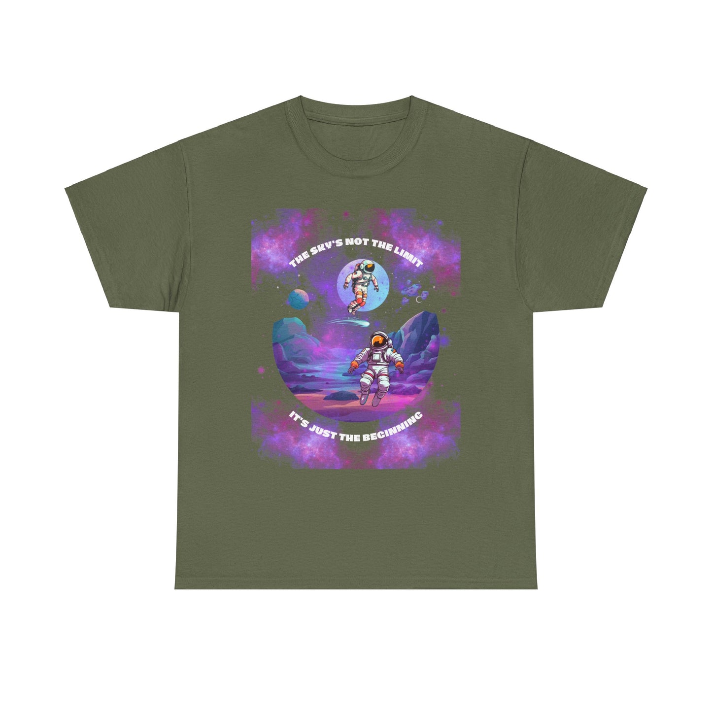 Just the Beginning Unisex Heavy Cotton Tee