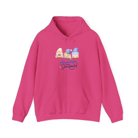 Hanukkah Gnomes Unisex Heavy Blend™ Hooded Sweatshirt