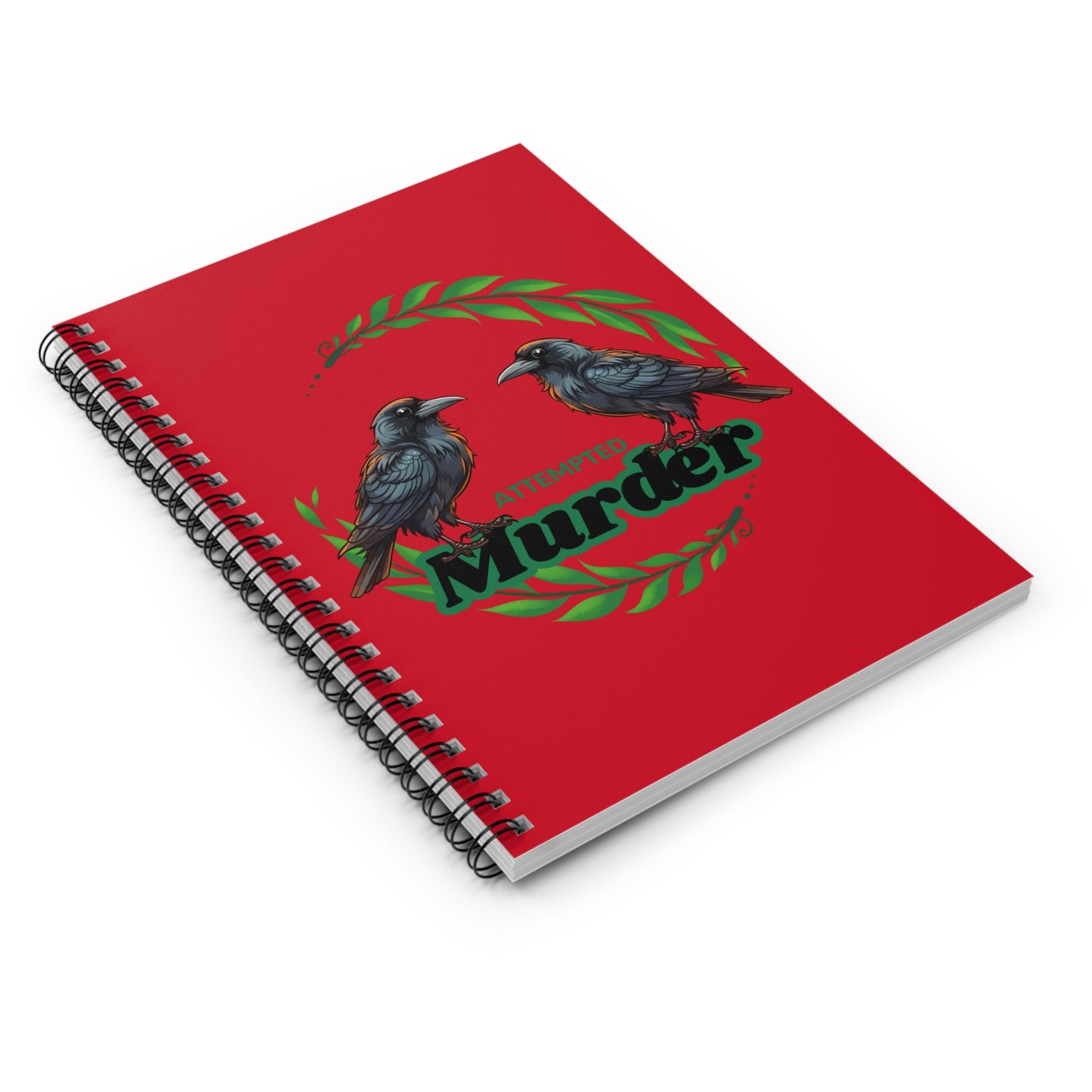 Atempted Spiral Notebook - Ruled Line